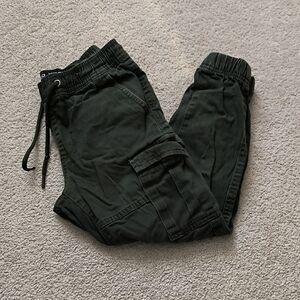 Zoo York Boys Olive Green Cargo Joggers